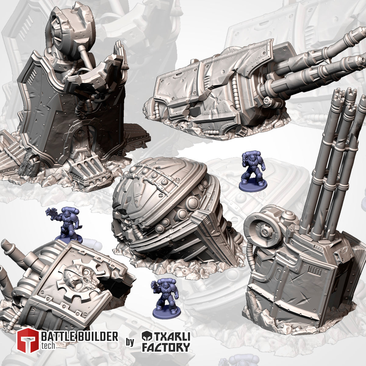 Destroyed Titan Terrain