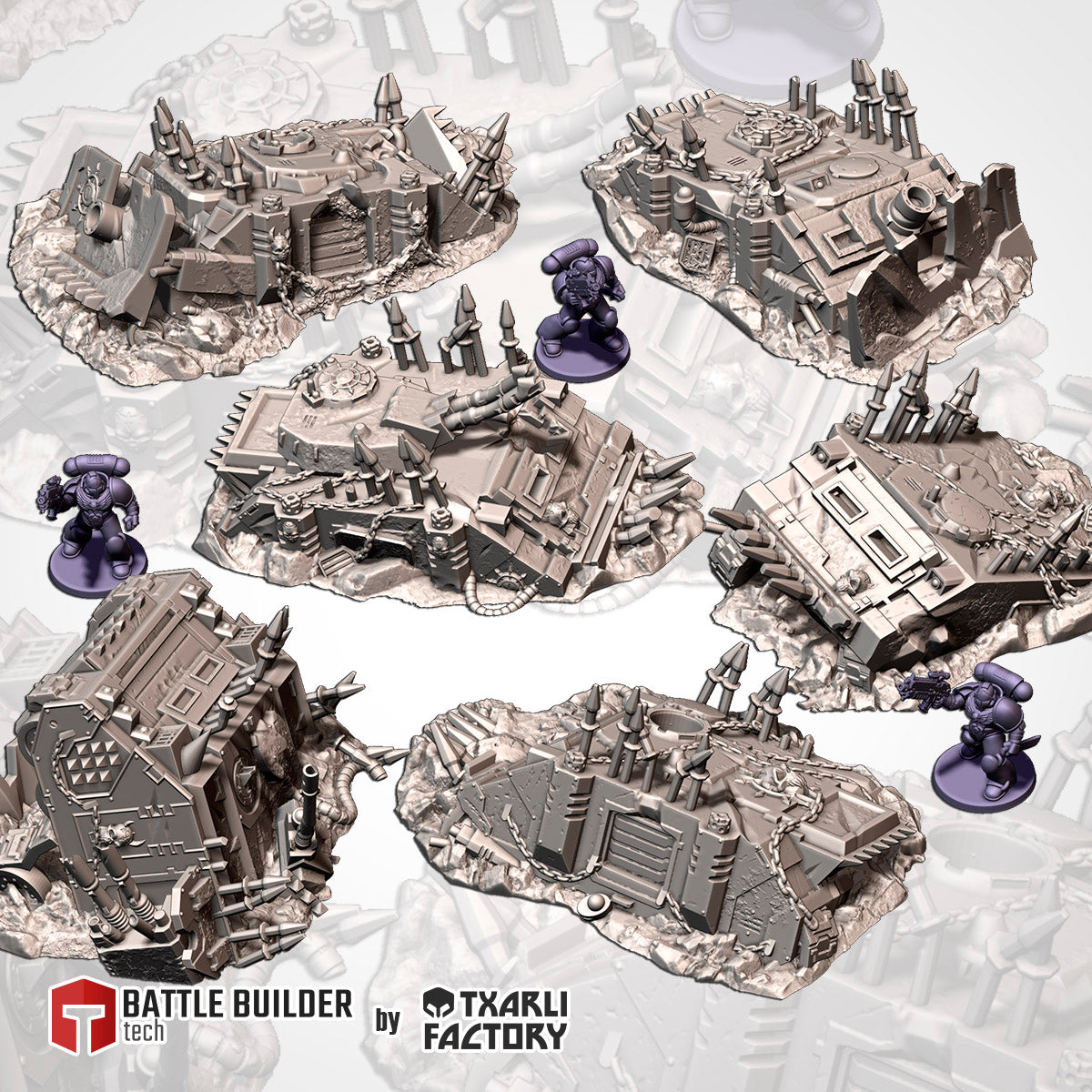 Infernal Destroyed Tanks