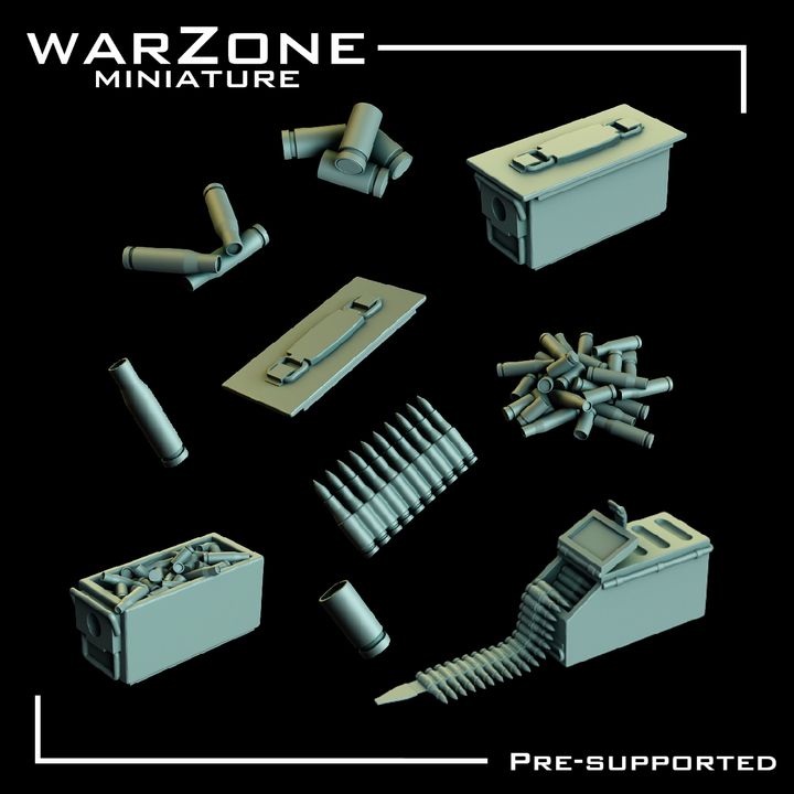 WARZONE - Ammo & Ammo Crates
