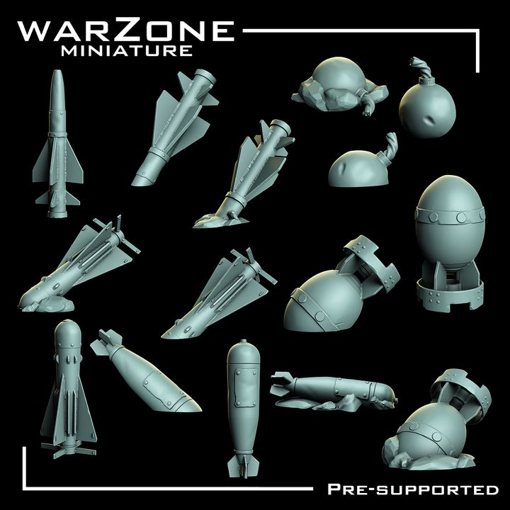 WARZONE - Missiles & Bombs