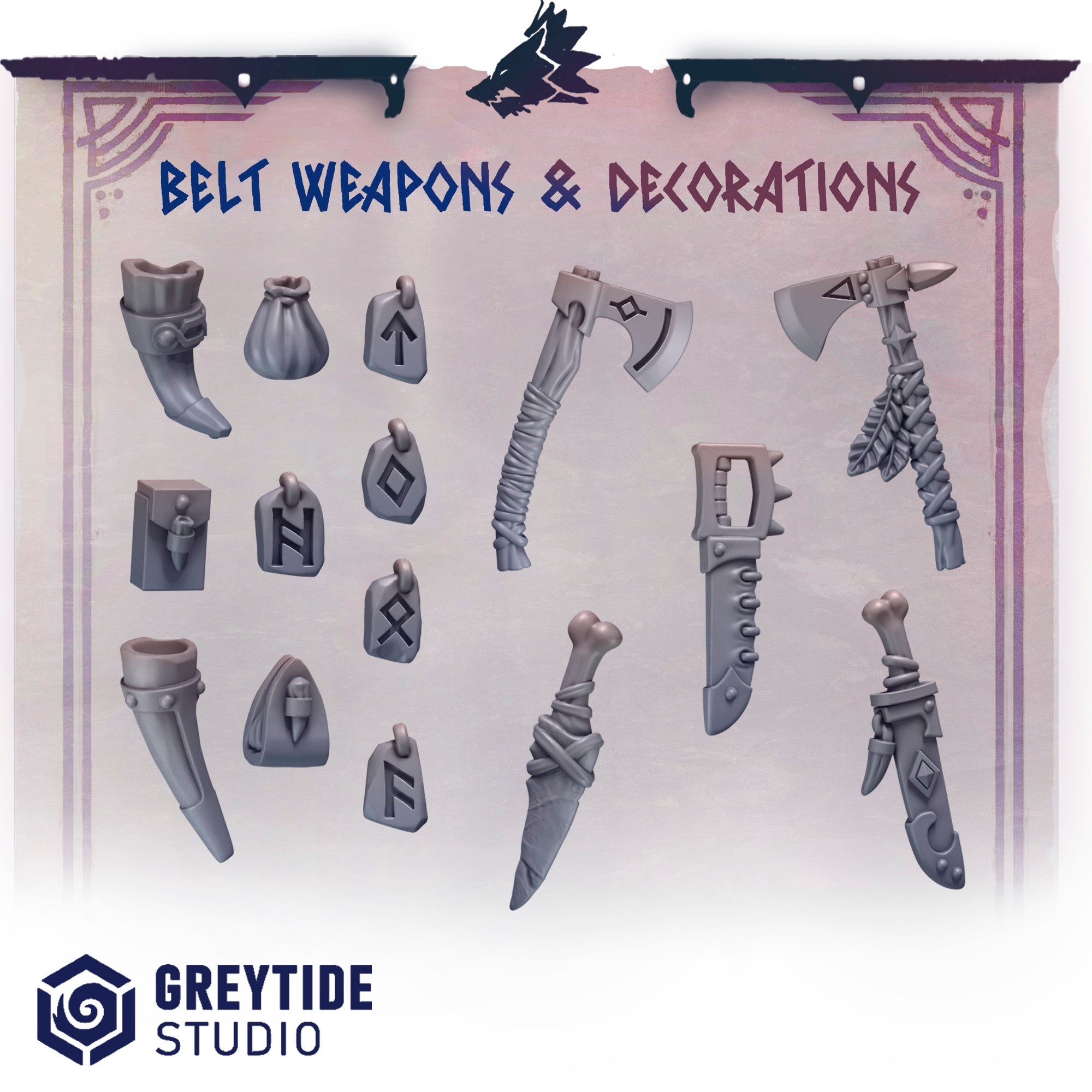Belt Weapons and Decorations