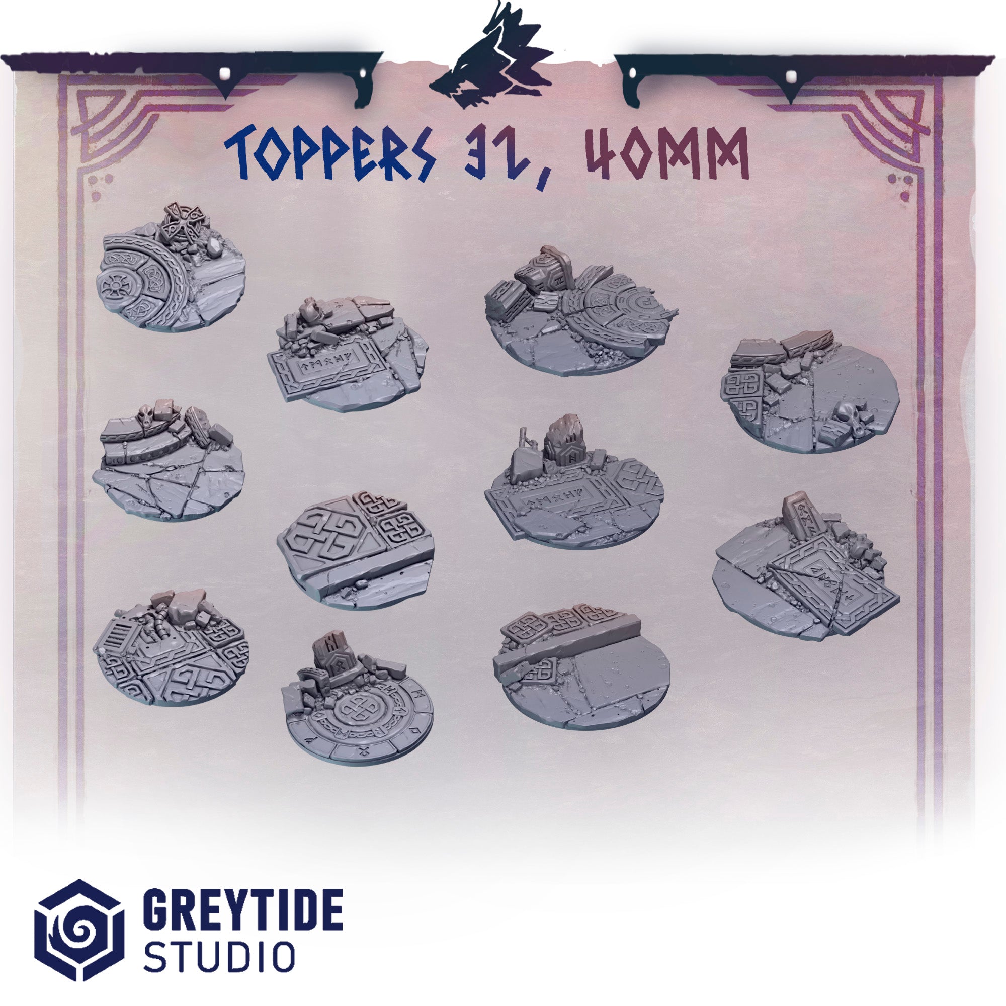 Primal Hounds Base Toppers (32 & 40mm)