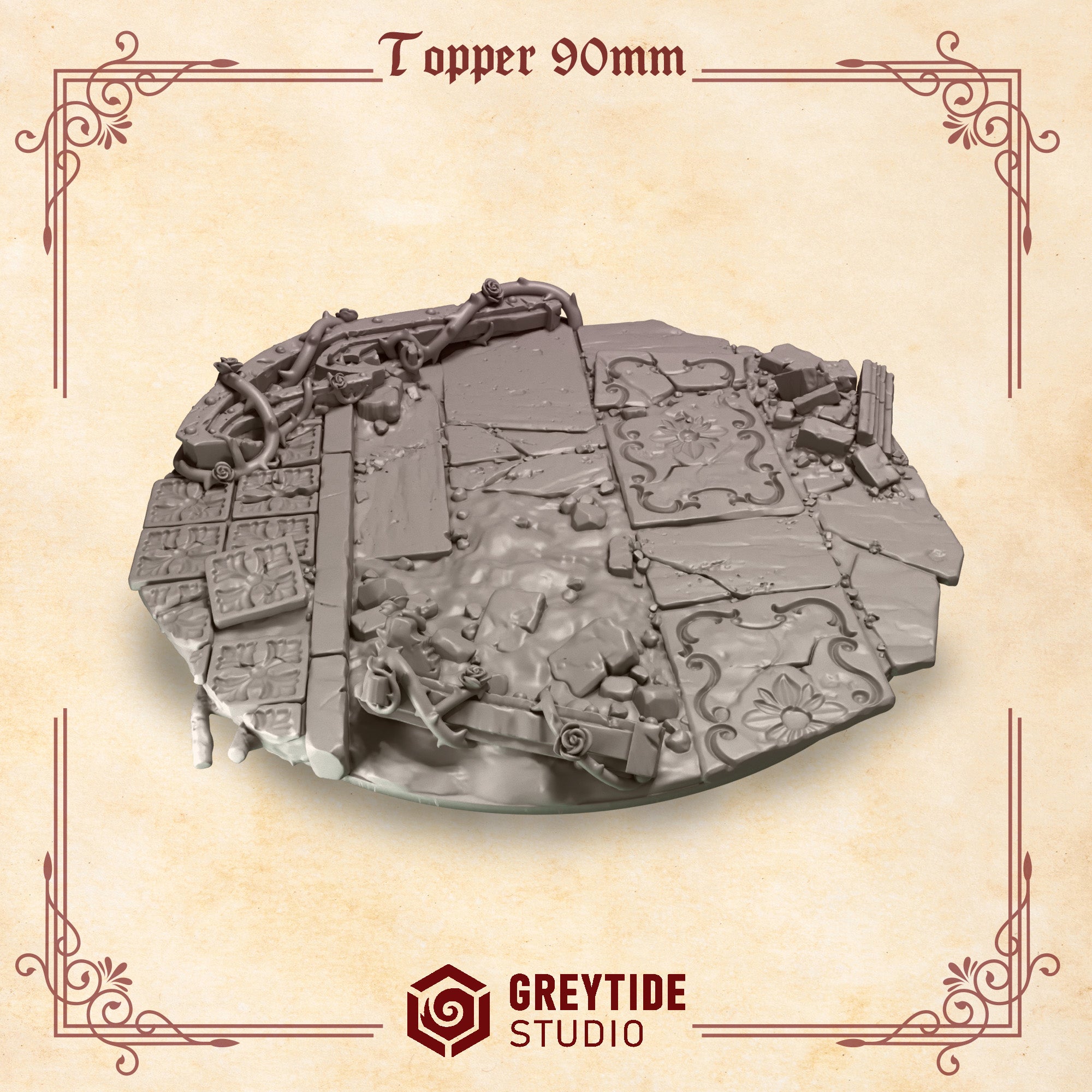 Crimson Lords Base Toppers