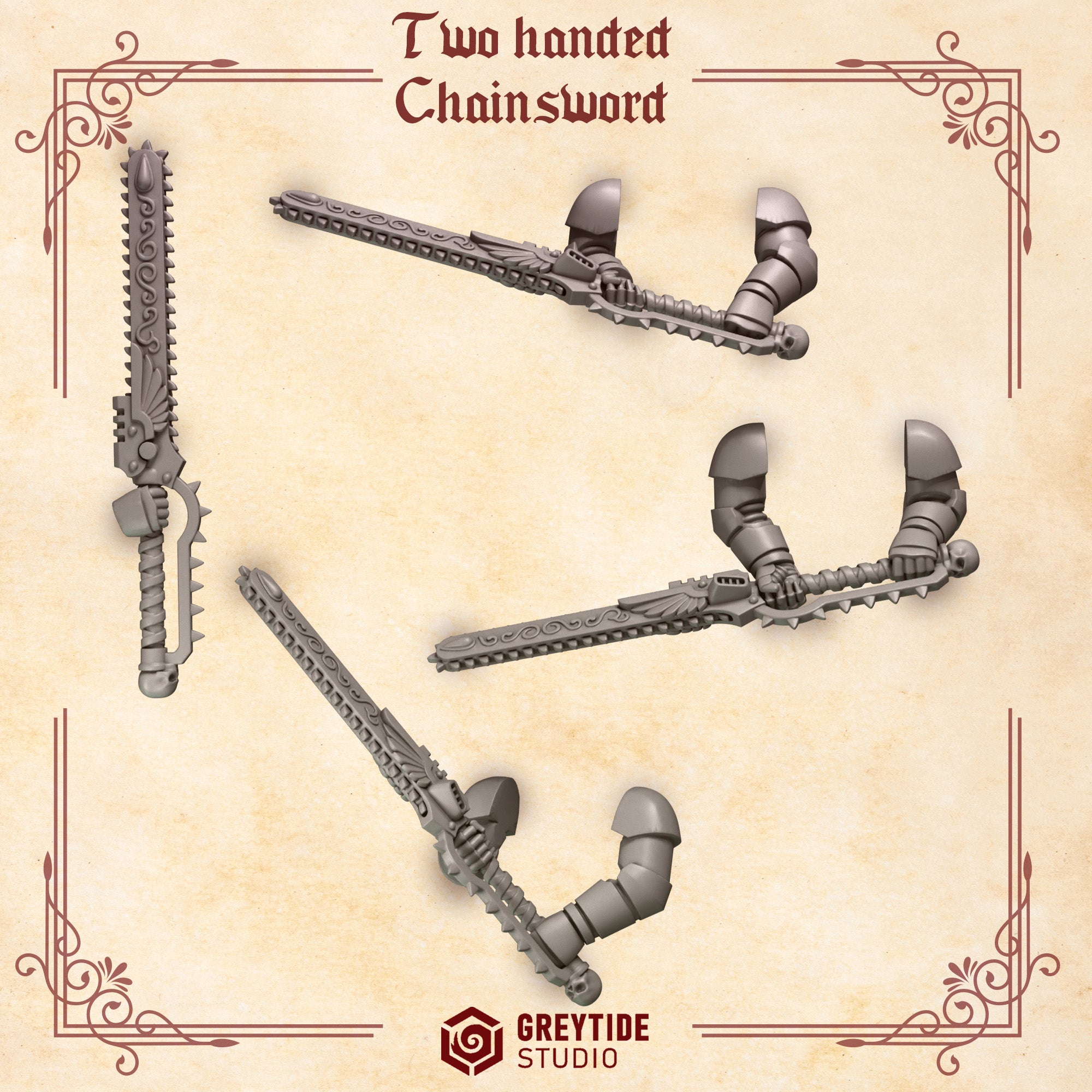 Crimson Lords 2 Handed Weapons